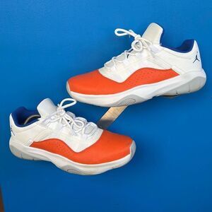 Nike Air Jordan 11 CMFT Low Wheaties White Royal Blue CW0784-108 Men's Size 10.5